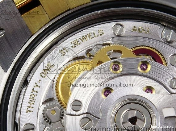 0418 Effortless DateJust 36 126233 Clean 1:1 Best Edition 904L Steel YG Textured Diamonds Dial on SS YG Jubilee Bracelet VR 1500